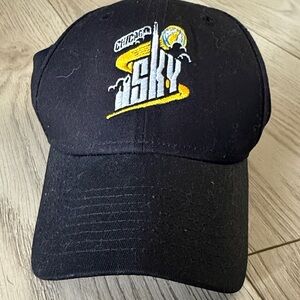 New Era Black Chicago Sky Cap with Yellow and White Embroidery